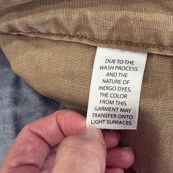 Duluth Trading Co. Ballroom Double Flex Jeans Blue Stretch Denim Men's 36x30 - Picture 10 of 10